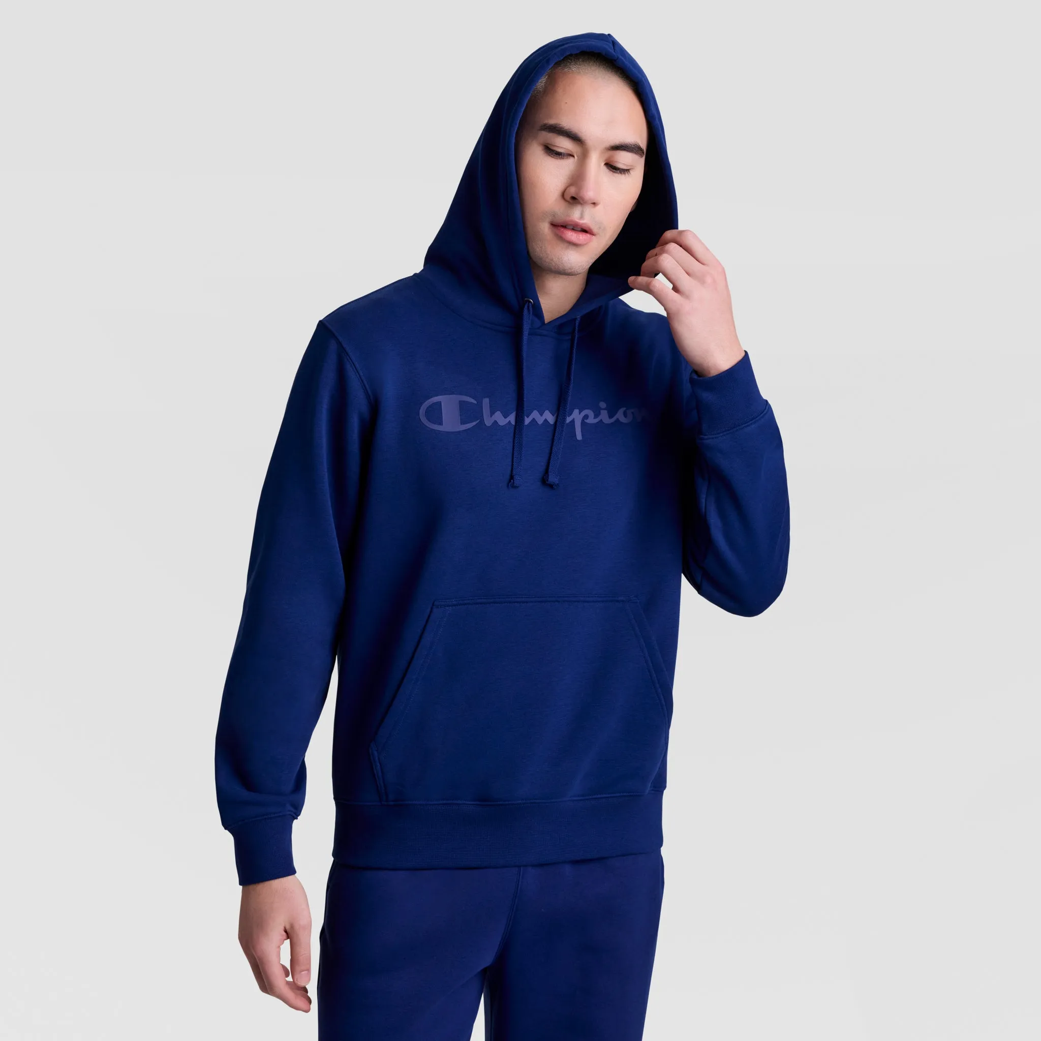 Powerblend Hoodie, Tonal Script Logo sold by Champion product image thumbnail 2