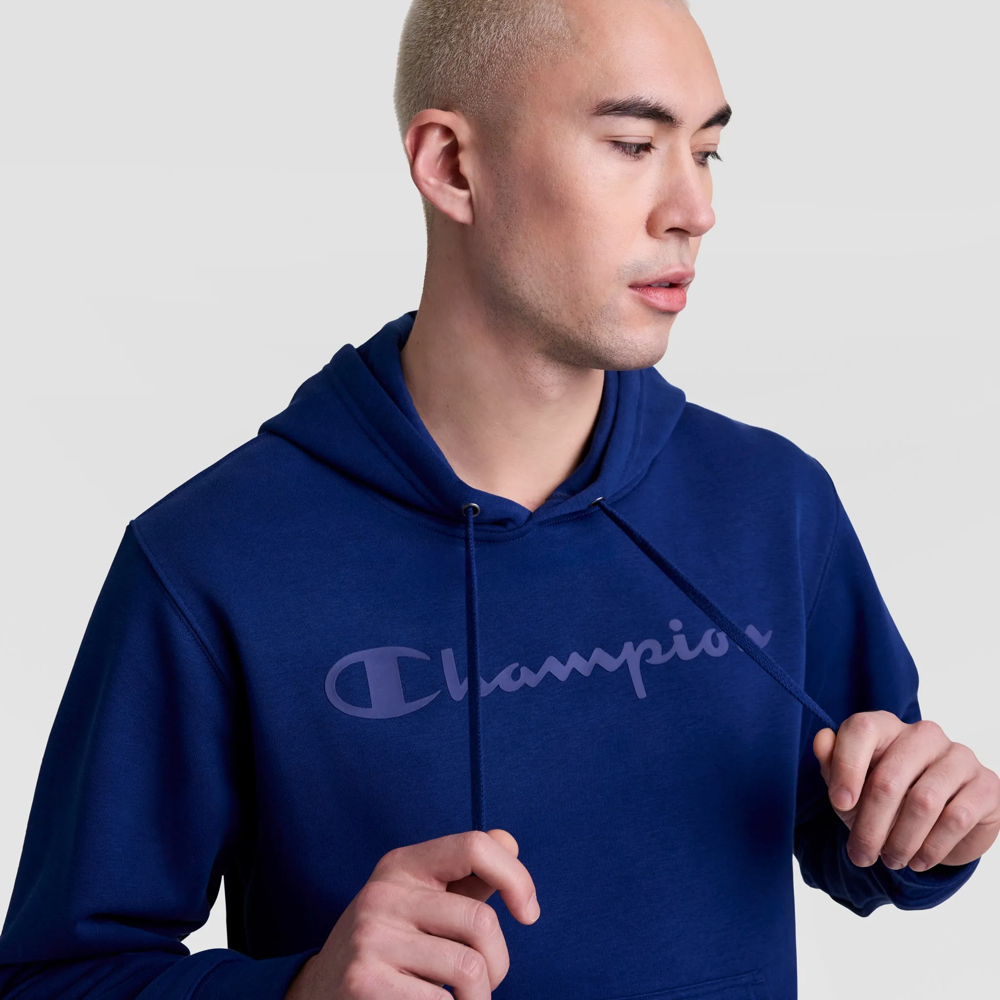 Powerblend Hoodie, Tonal Script Logo sold by Champion product image thumbnail 4