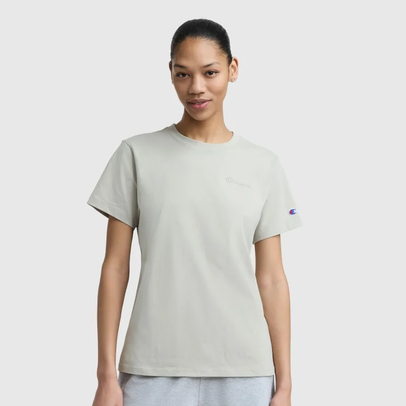 Classic T-Shirt, Tonal Left Chest Script made by Champion