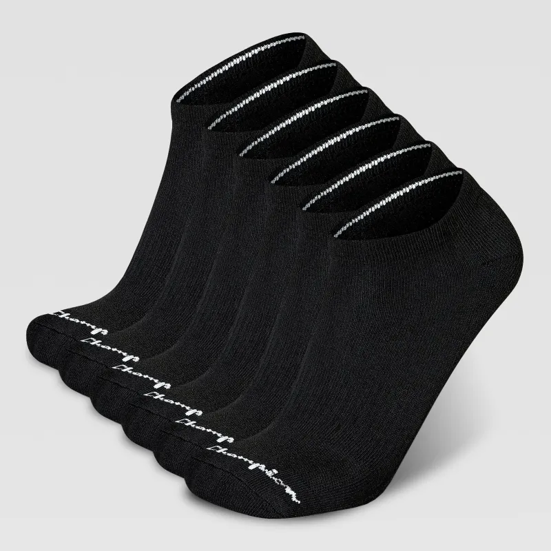 6Pk Men's Cushion Low Cut made by Champion
