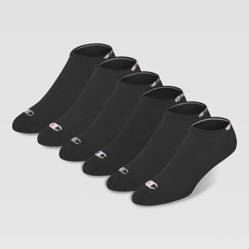 6Pk Women's Cushion Low Cut made by Champion