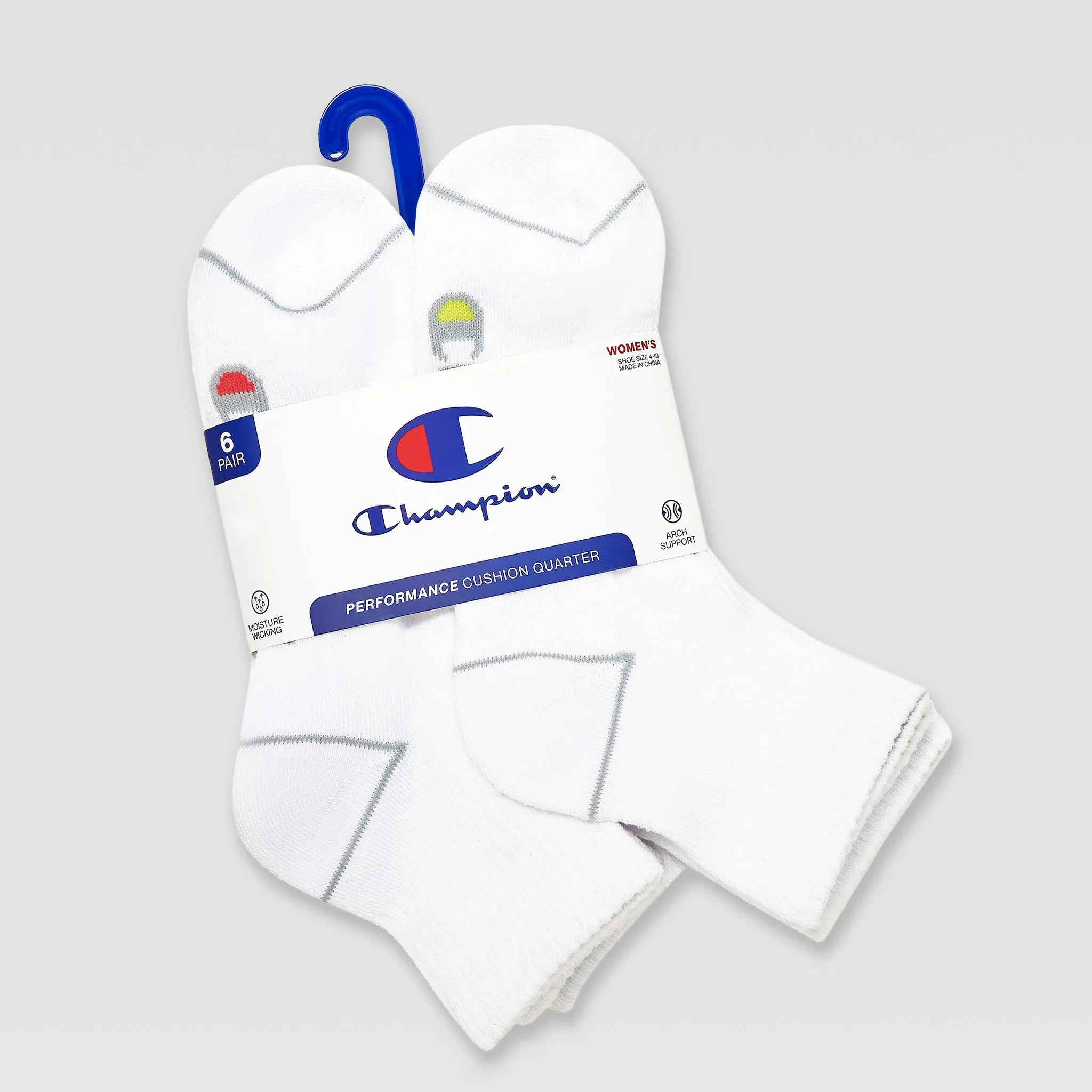 6Pk Women's Cushion Quarter sold by Champion product image thumbnail 4
