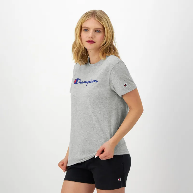 Classic T-Shirt, Script Logo made by Champion