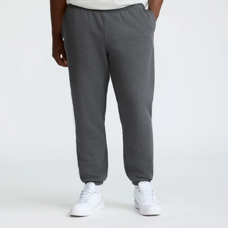 Powerblend Sweatpants, Cinched Bottom, C Logo - Big & Tall made by Champion
