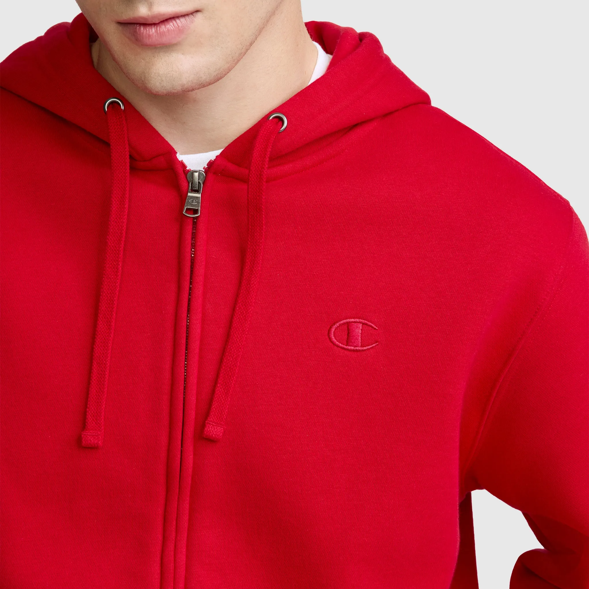 Powerblend Full-Zip Hoodie, C Logo sold by Champion product image thumbnail 5