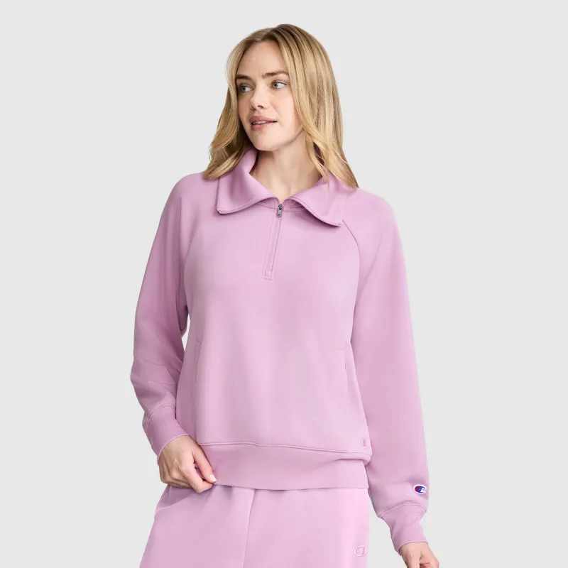 Quarter- Zip Pullover made by Champion