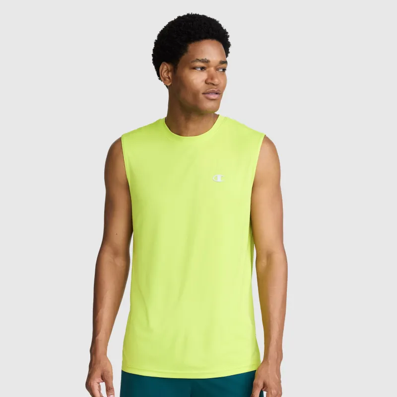 Sport Muscle Tank, Reflective C Logo made by Champion