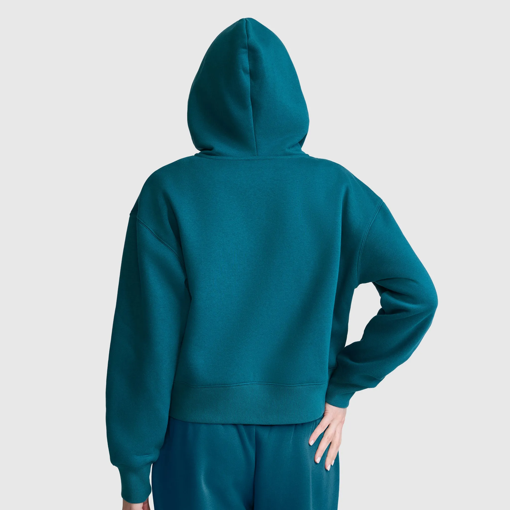 Cropped Zip-Up Hoodie sold by Champion product image thumbnail 4