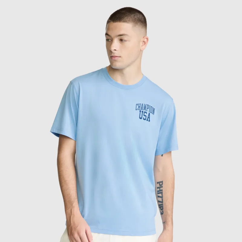 Short Sleeve USA T-Shirt made by Champion