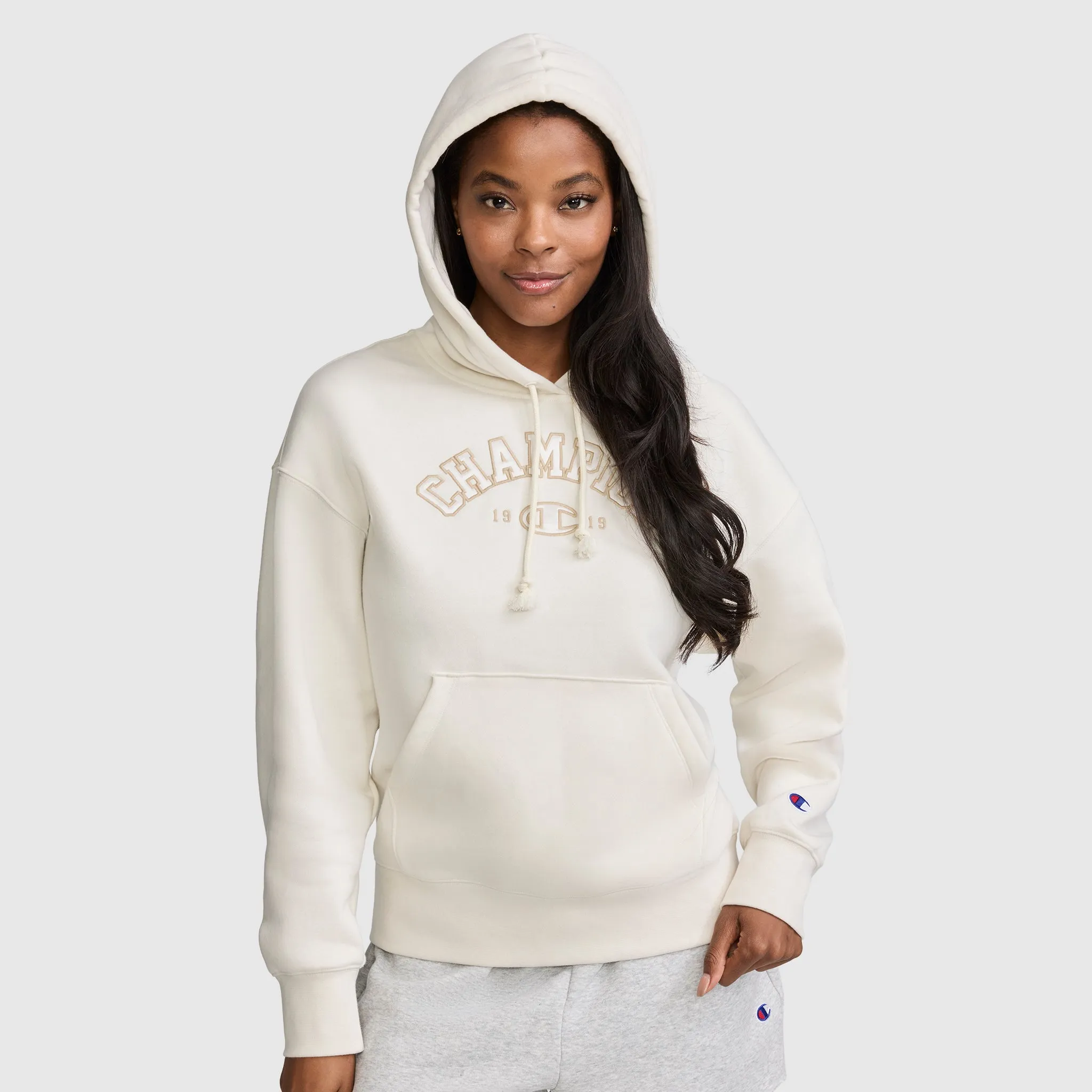 Fleece Hoodie, Satin Applique sold by Champion product image thumbnail 2