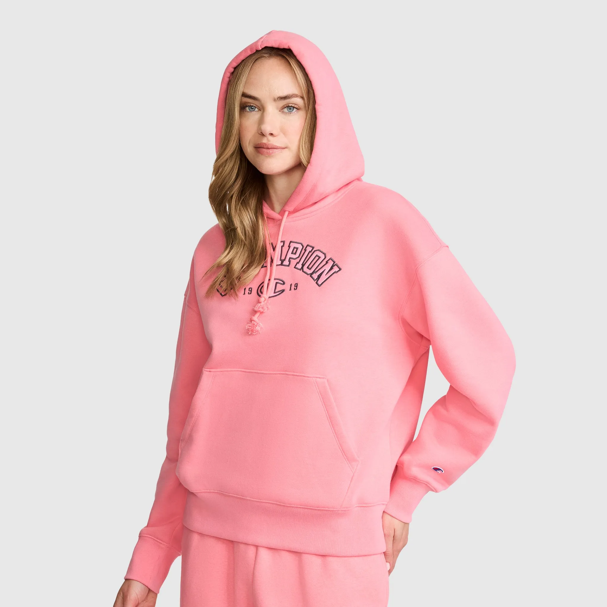 Fleece Hoodie, Satin Applique sold by Champion product image thumbnail 2