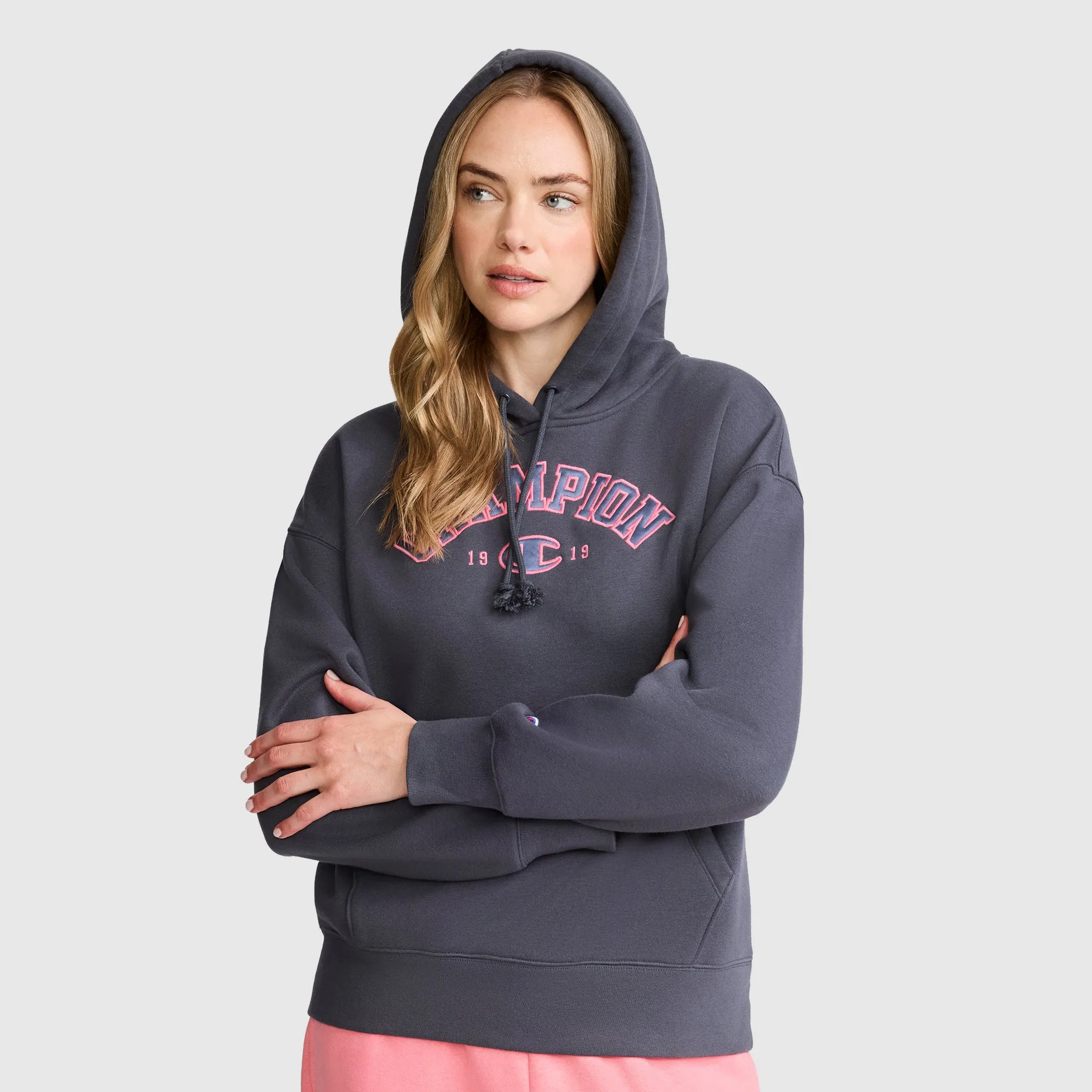 Fleece Hoodie, Satin Applique sold by Champion product image thumbnail 2