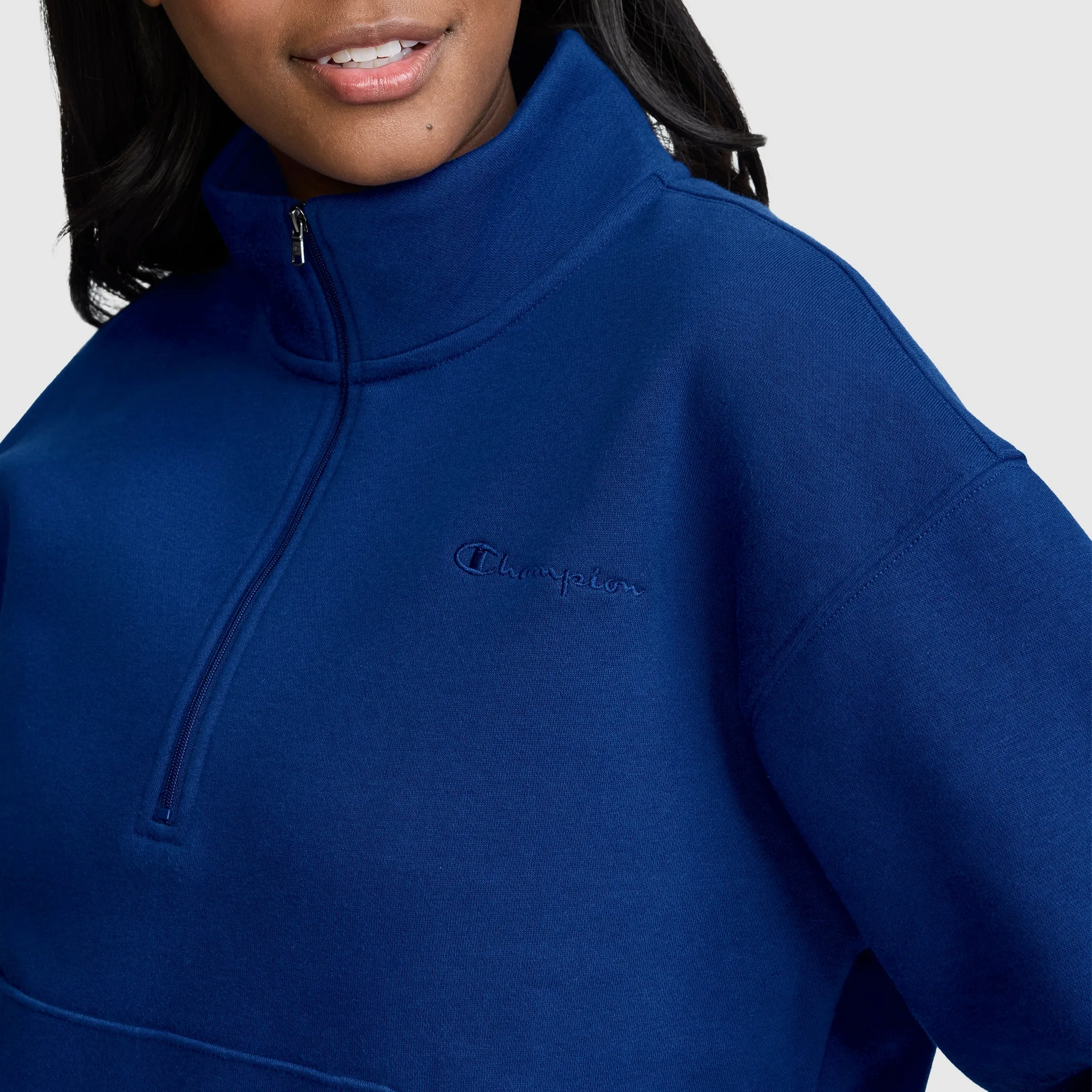 Fleece Mockneck Quarter-Zip sold by Champion product image thumbnail 3
