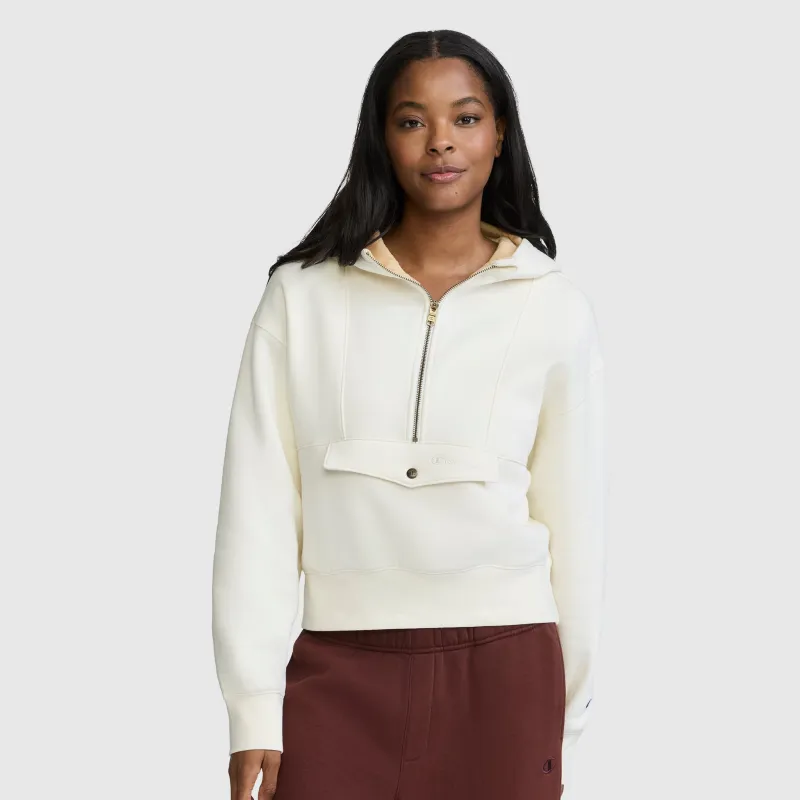Training Half-Zip Fleece Hoodie made by Champion