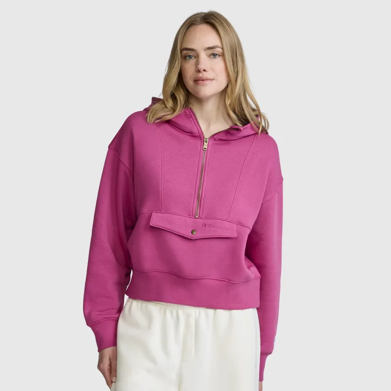 Training Half-Zip Fleece Hoodie made by Champion