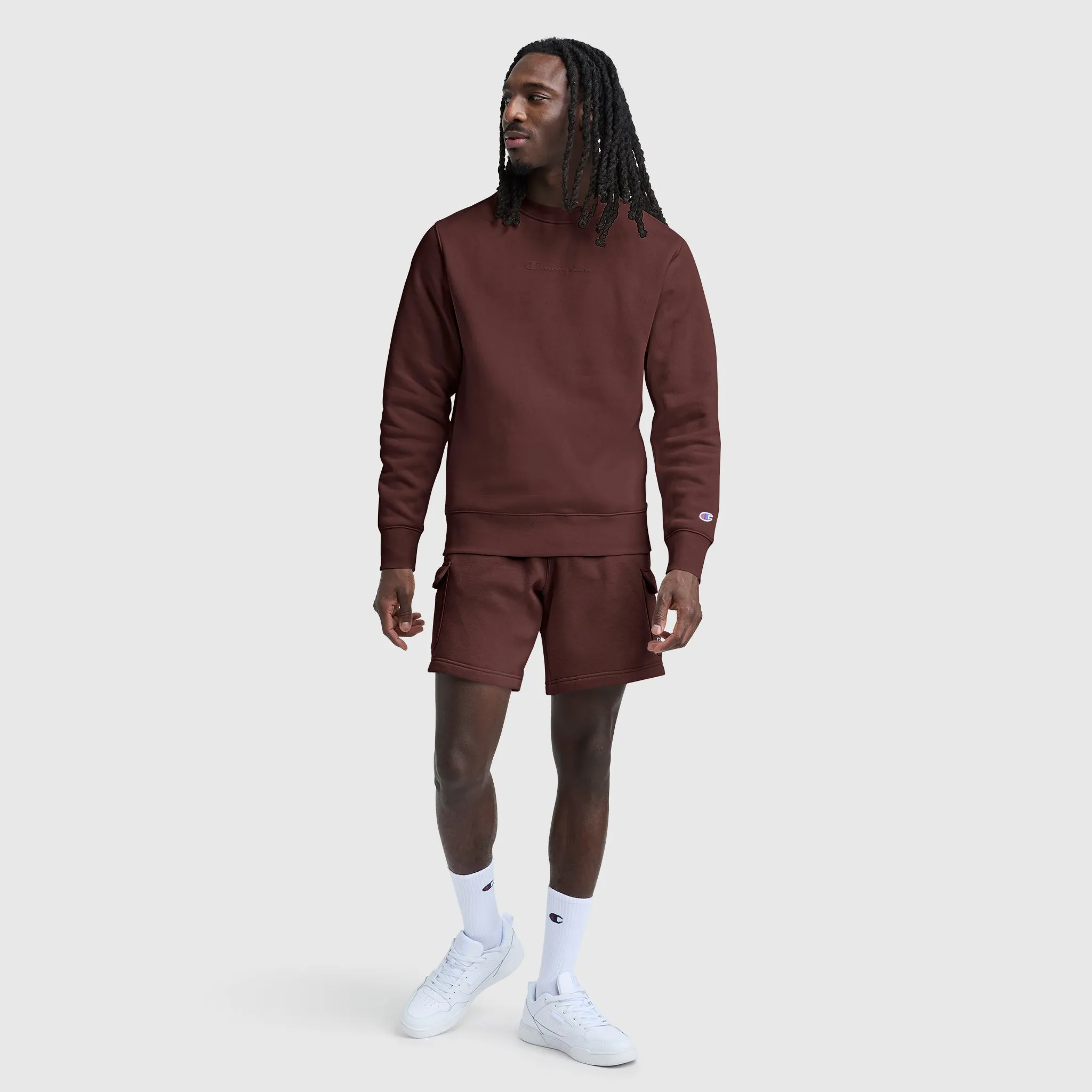 Powerblend Crewneck Sweatshirt, Tonal Script Logo sold by Champion product image thumbnail 5