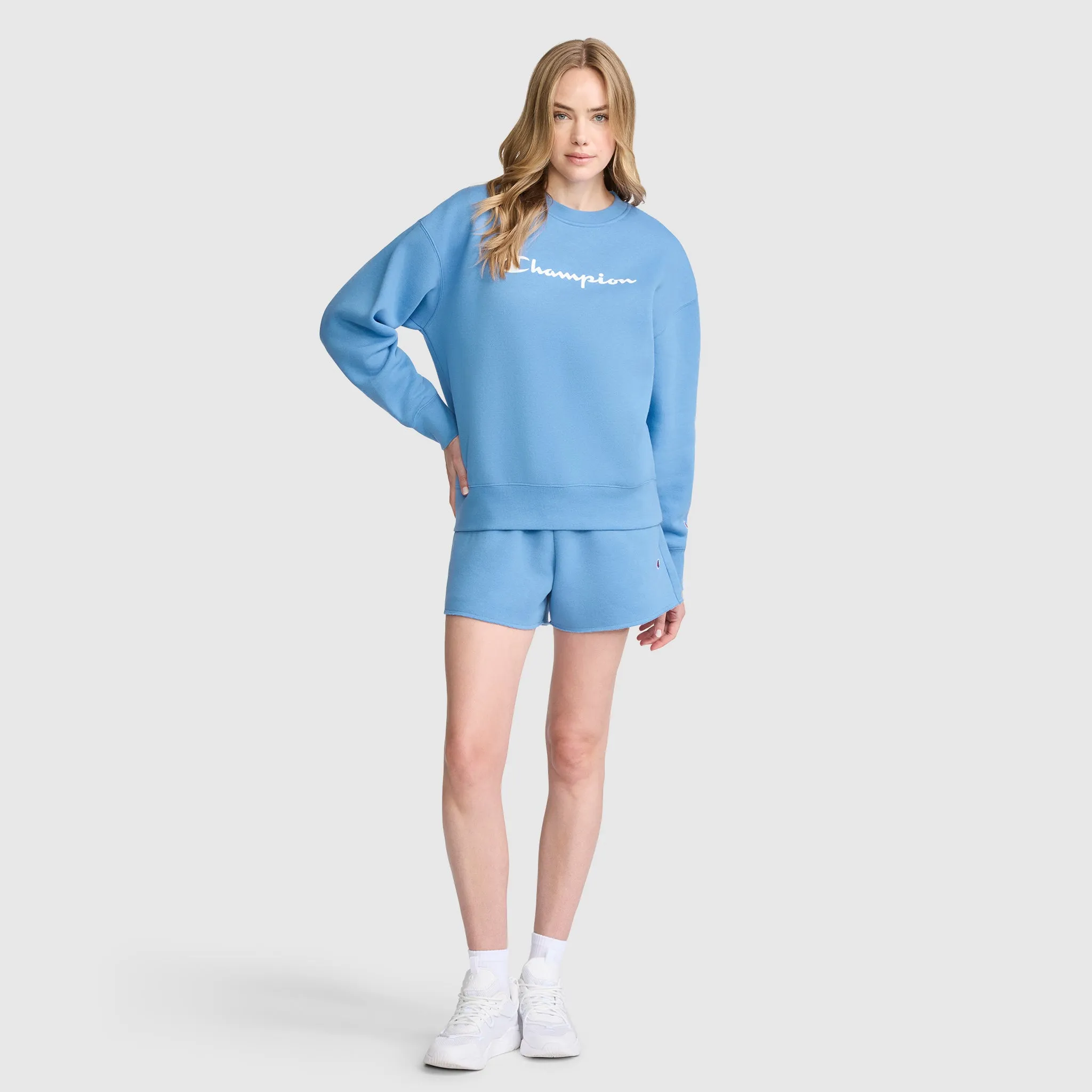 Powerblend Crewneck Sweatshirt, Script Logo sold by Champion product image thumbnail 4