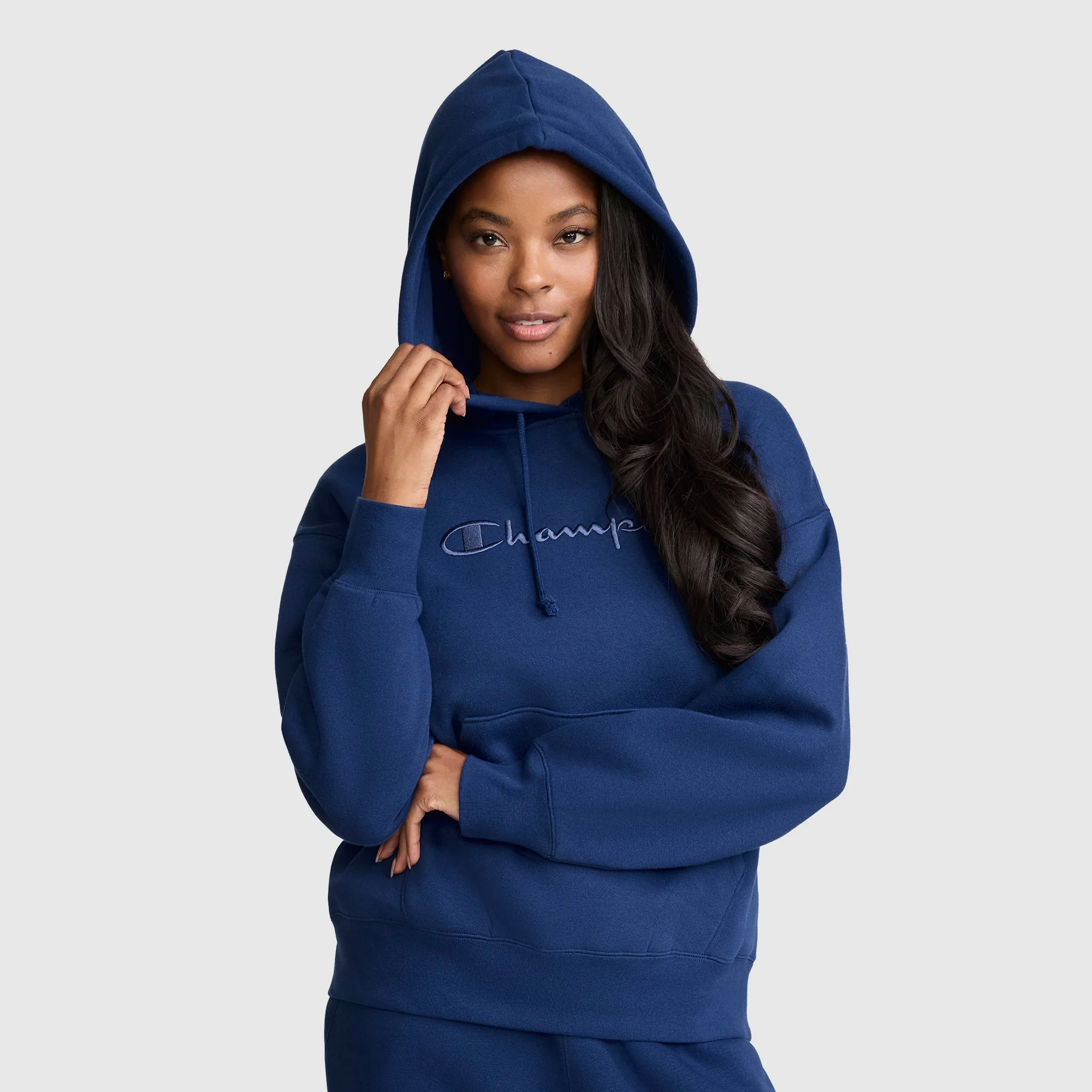 Tonal Script Freshman Powerblend Hoodie sold by Champion product image thumbnail 2