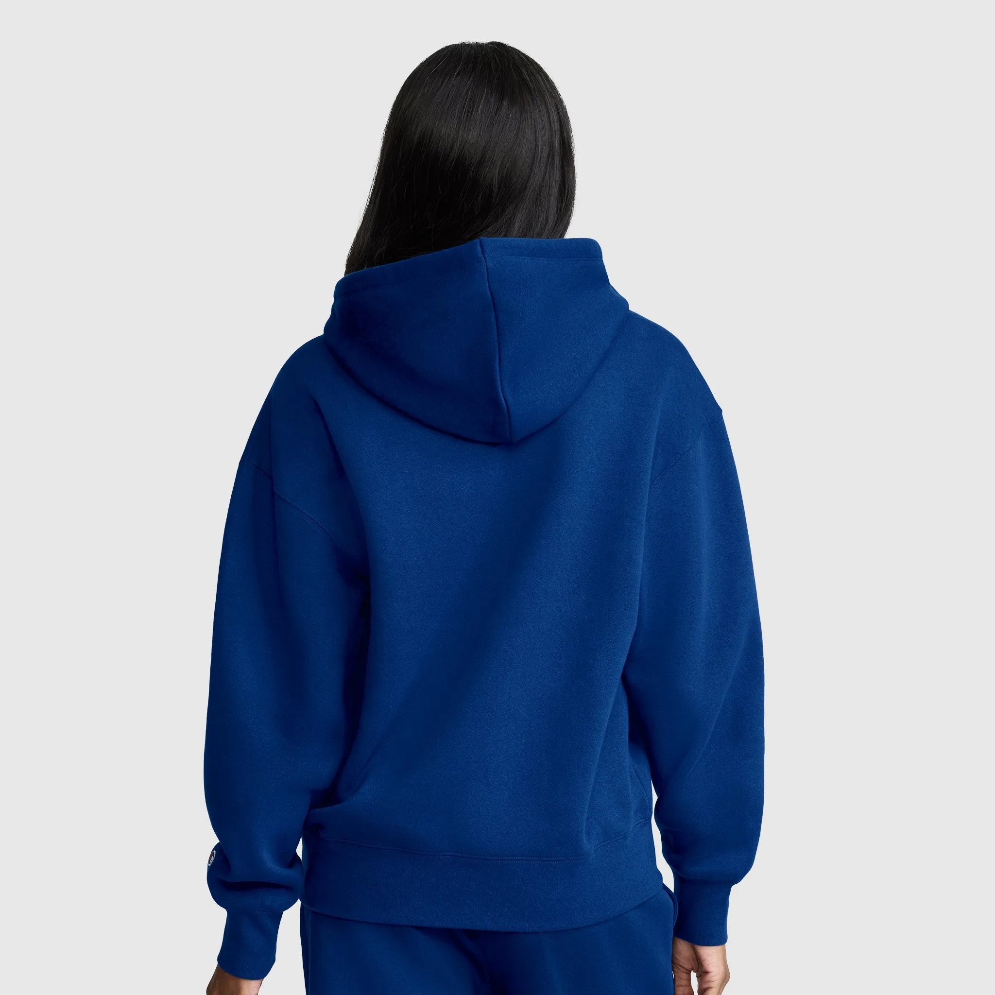 Champion Women’s Powerblend Relaxed Hoodie, Script Logo sold by Champion product image thumbnail 3