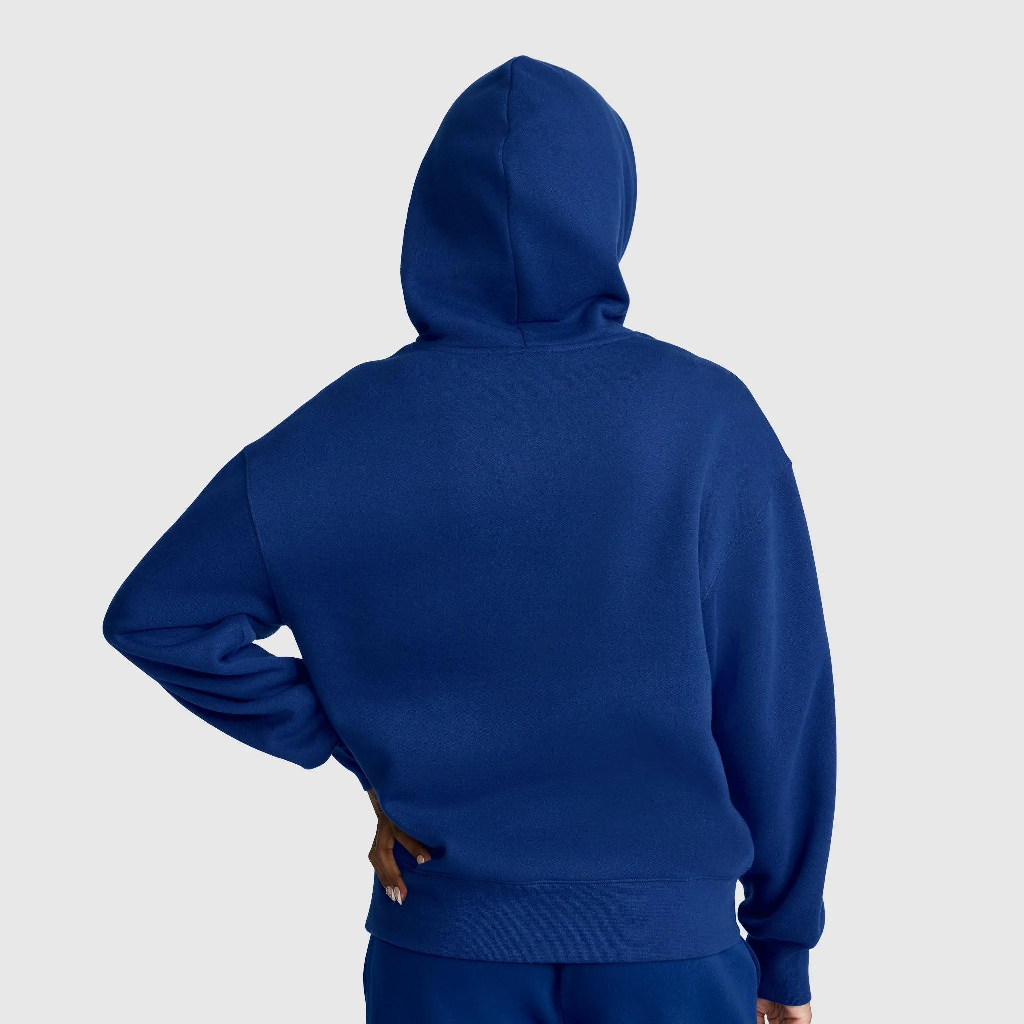 Champion Women’s Powerblend Relaxed Hoodie, Script Logo sold by Champion product image thumbnail 4