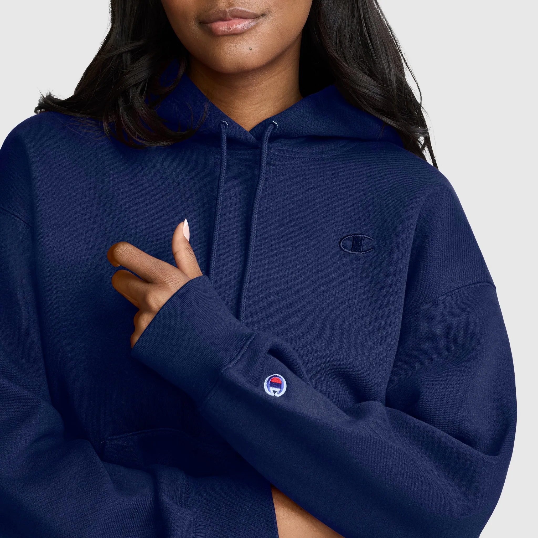 Small C Freshman Powerblend Hoodie sold by Champion product image thumbnail 5