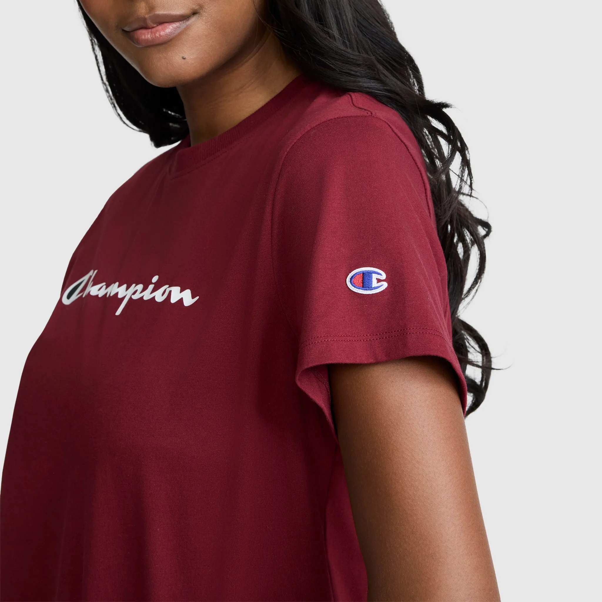 Classic T-Shirt, Script Logo sold by Champion product image thumbnail 3