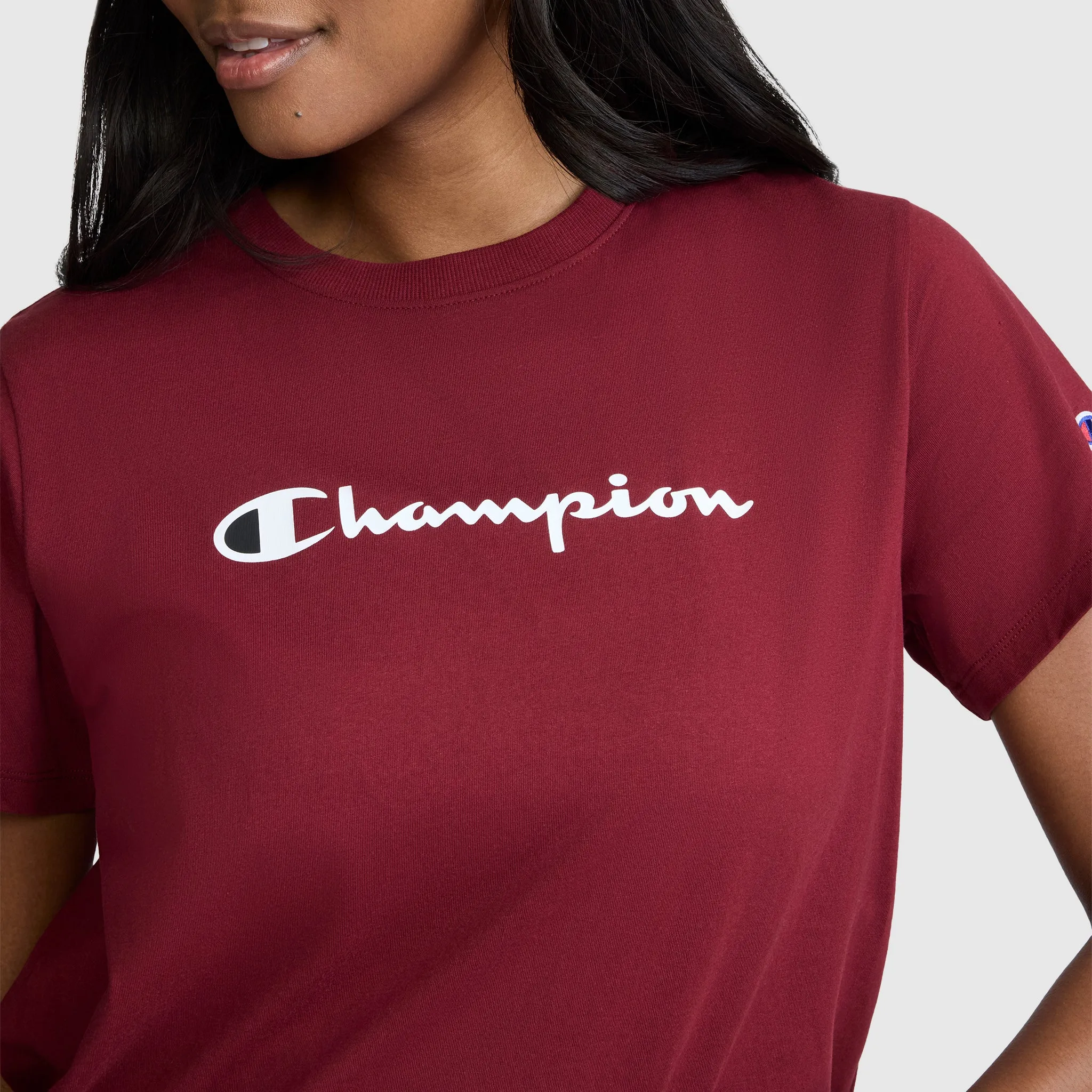 Classic T-Shirt, Script Logo sold by Champion product image thumbnail 4