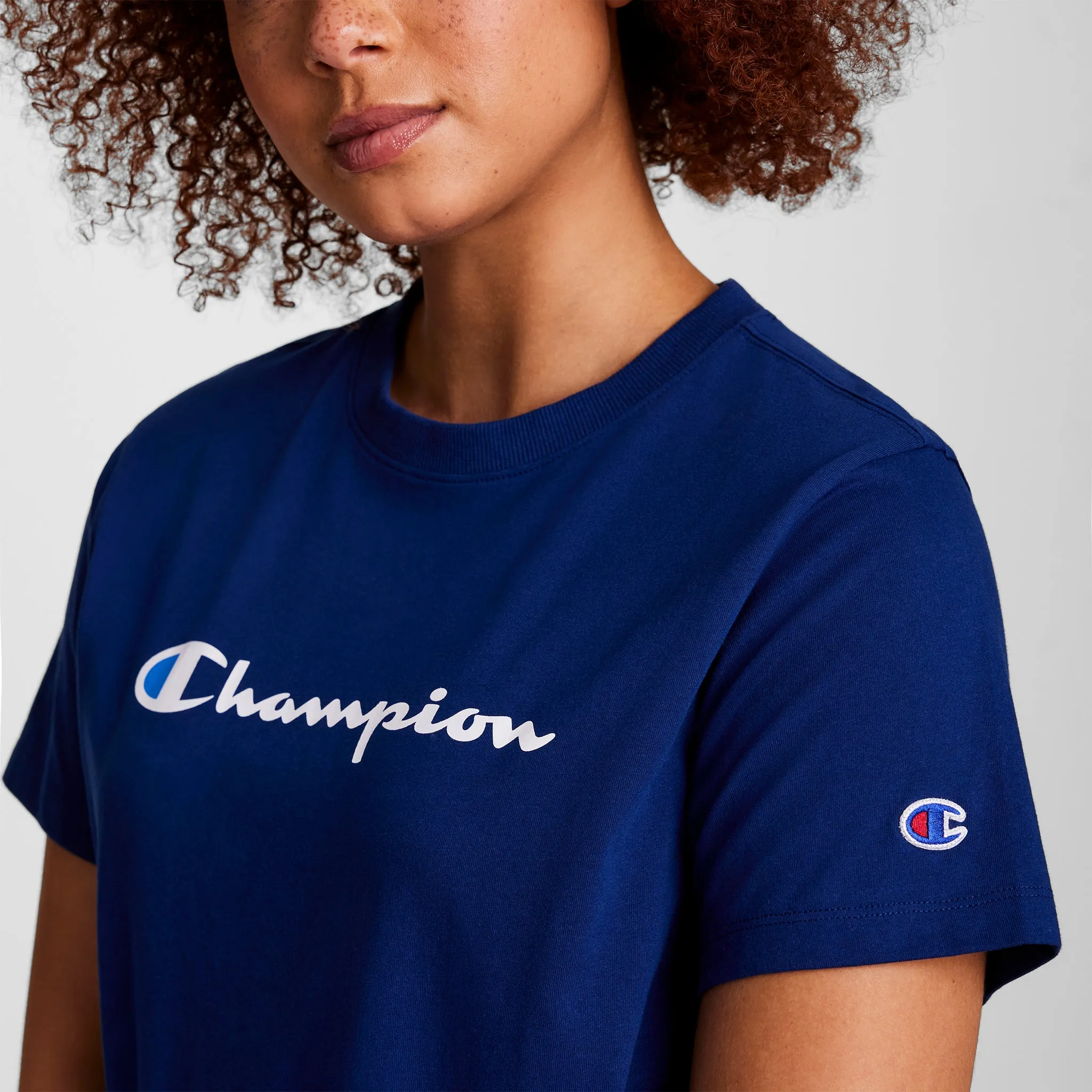 Classic T-Shirt, Script Logo sold by Champion product image thumbnail 3