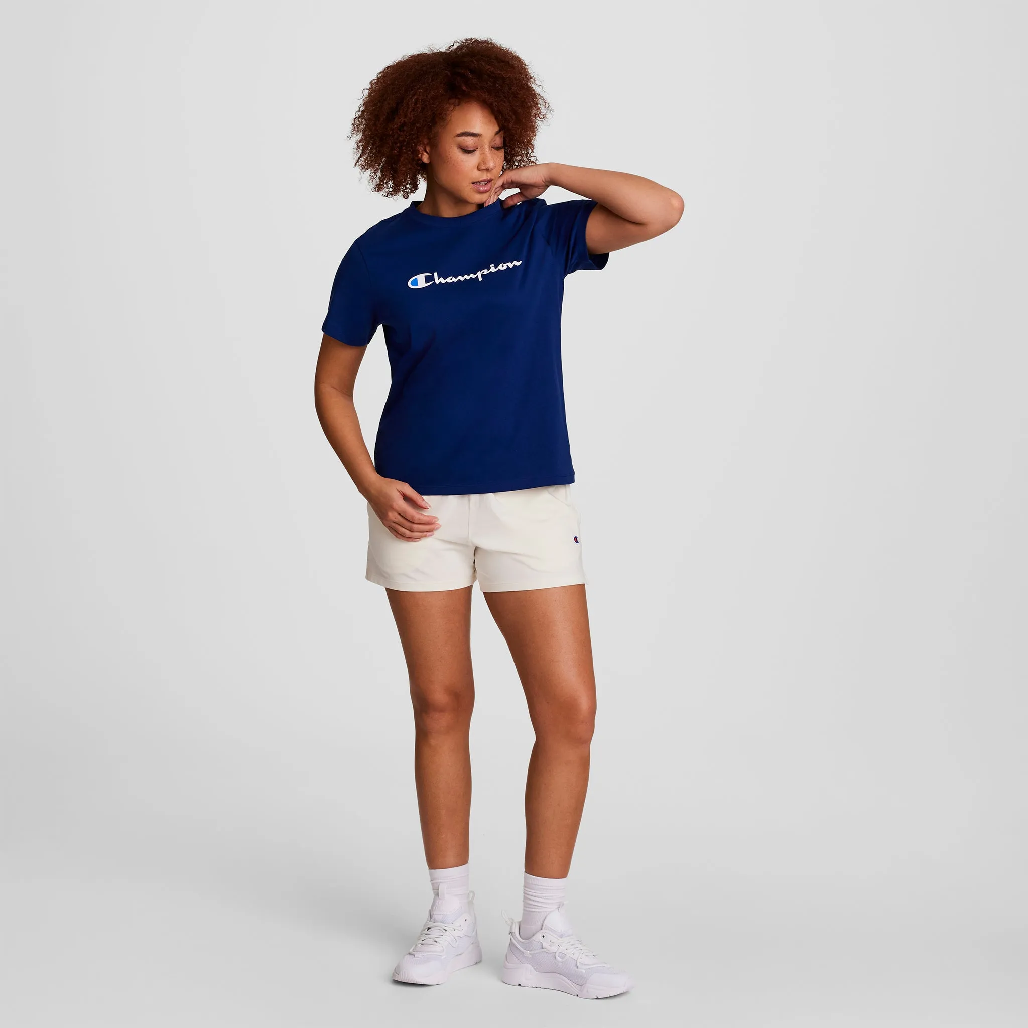 Classic T-Shirt, Script Logo sold by Champion product image thumbnail 4