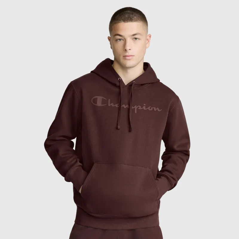Powerblend Hoodie, Tonal Script Logo made by Champion