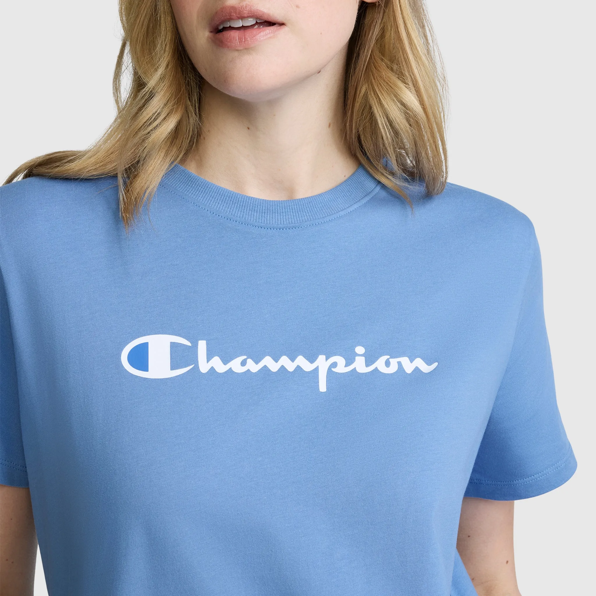 Classic T-Shirt, Script Logo sold by Champion product image thumbnail 4