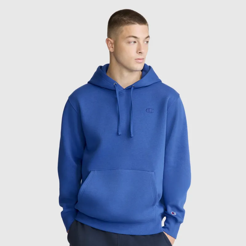 Powerblend Hoodie, C Logo made by Champion