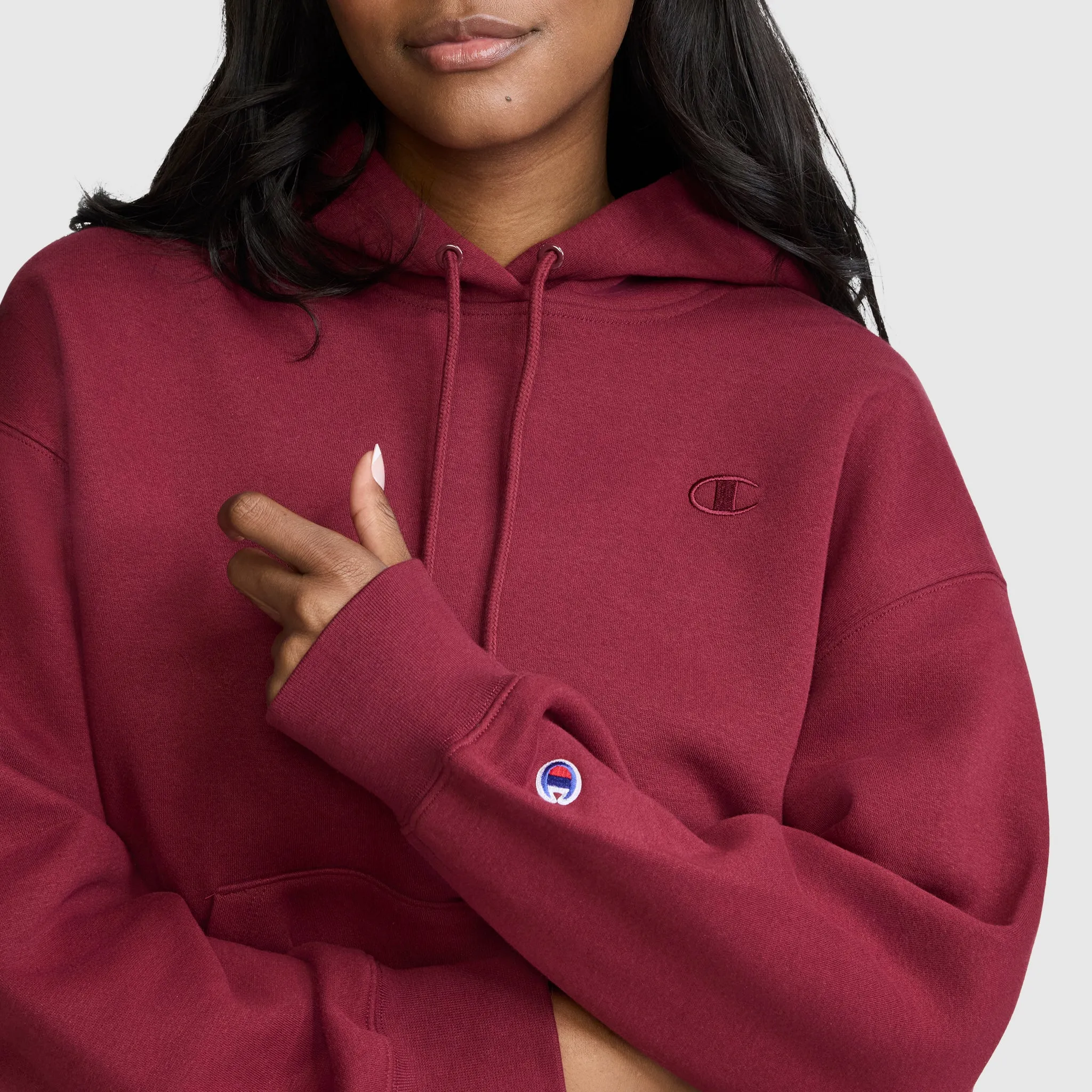 Small C Freshman Powerblend Hoodie sold by Champion product image thumbnail 5