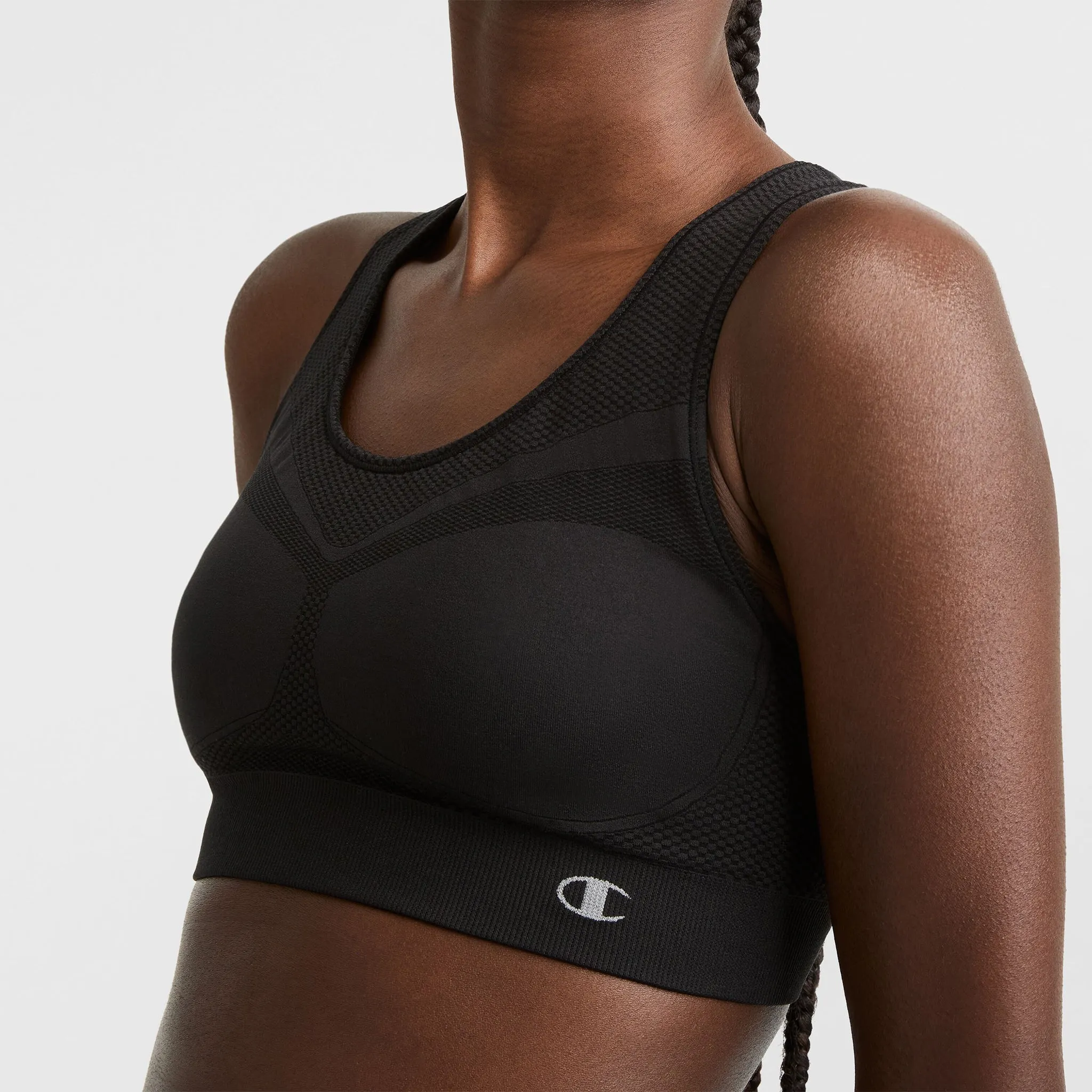 Seamless Racerback Sports Bra sold by Champion product image thumbnail 3