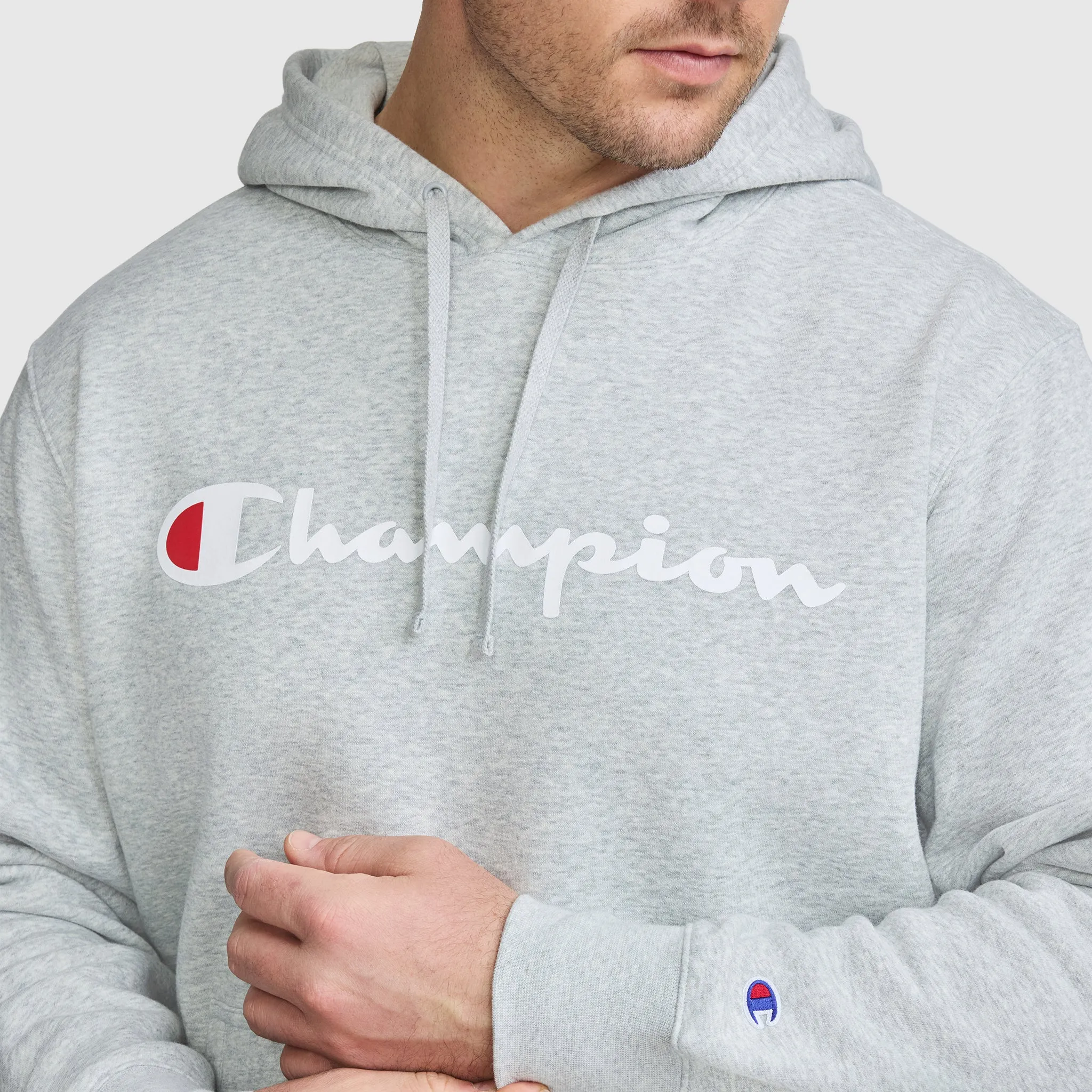 Powerblend Hoodie, Full Script Logo - Big & Tall sold by Champion product image thumbnail 5