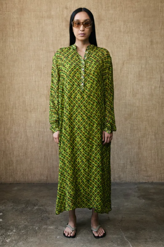 Louisa Dress Willow sold by Chan Luu