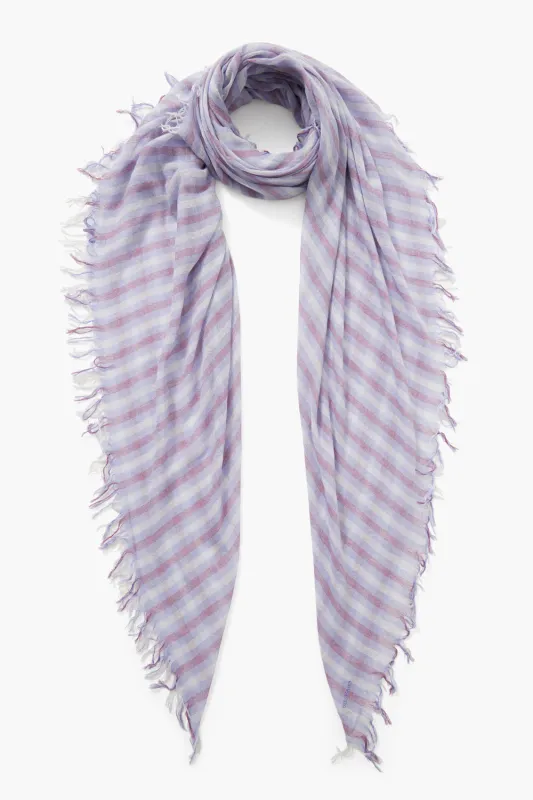 Cashmere and Silk Scarf Periwinkle Linea sold by Chan Luu