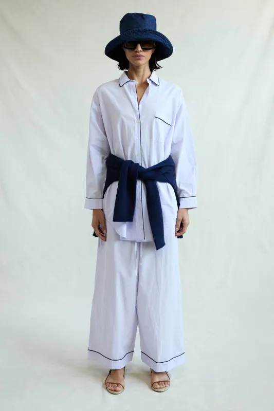 Robin Poplin Set Lilac sold by Chan Luu