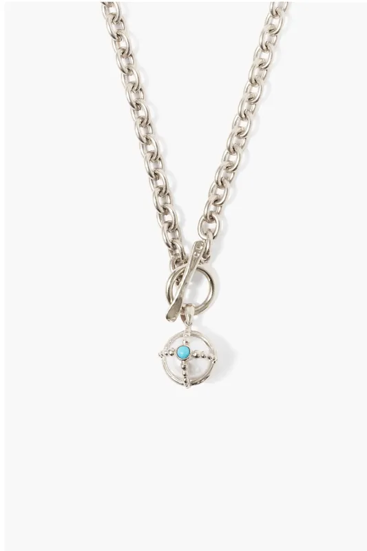 Charlotte Necklace White Pearl Mix Silver sold by Chan Luu