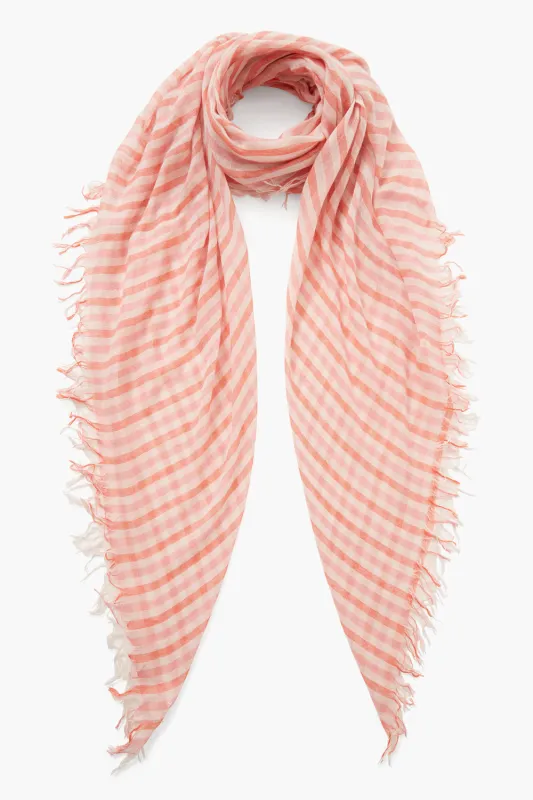 Cashmere and Silk Scarf Mauve Chalk Linea sold by Chan Luu