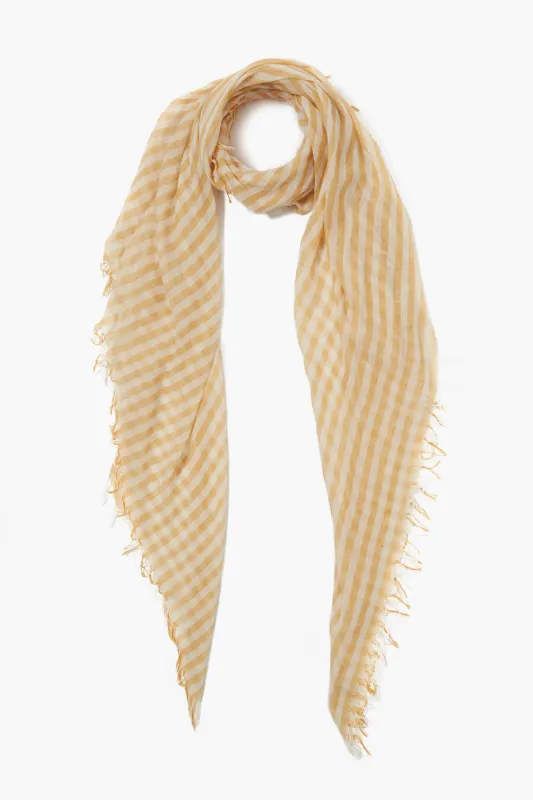 Cashmere and Silk Scarf Honey Linea sold by Chan Luu