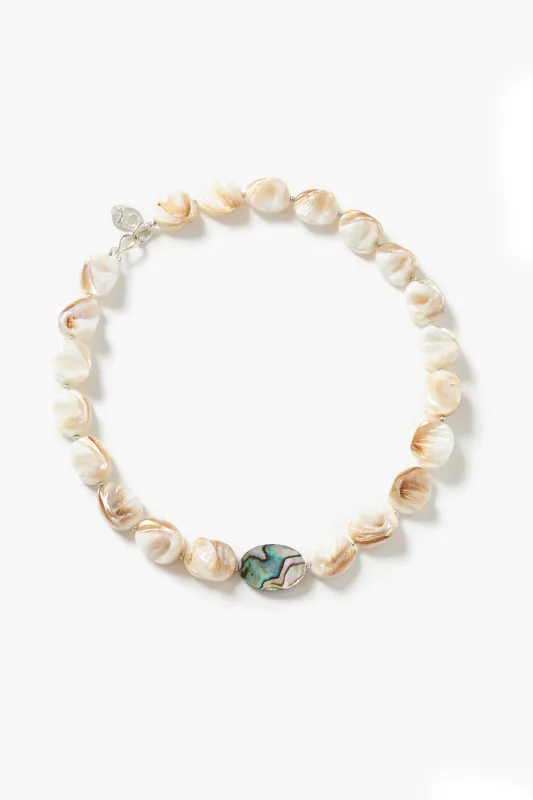 Ipanema Necklace White MOP sold by Chan Luu