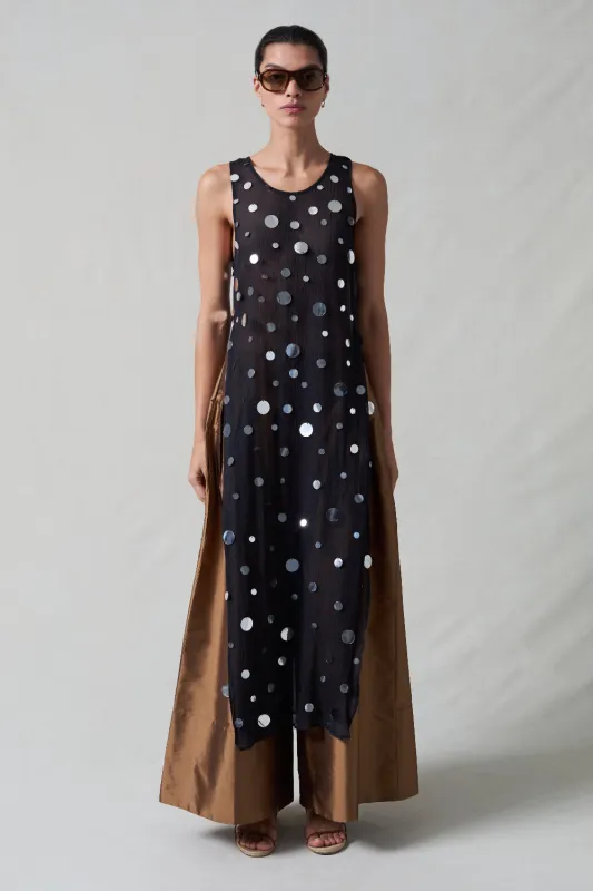 Chloe Sequin Tunic Black sold by Chan Luu
