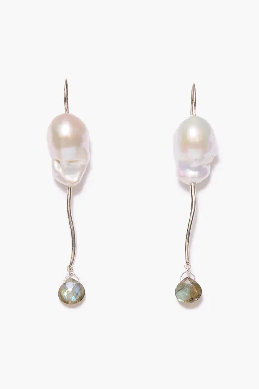 Drift Earrings Labradorite sold by Chan Luu