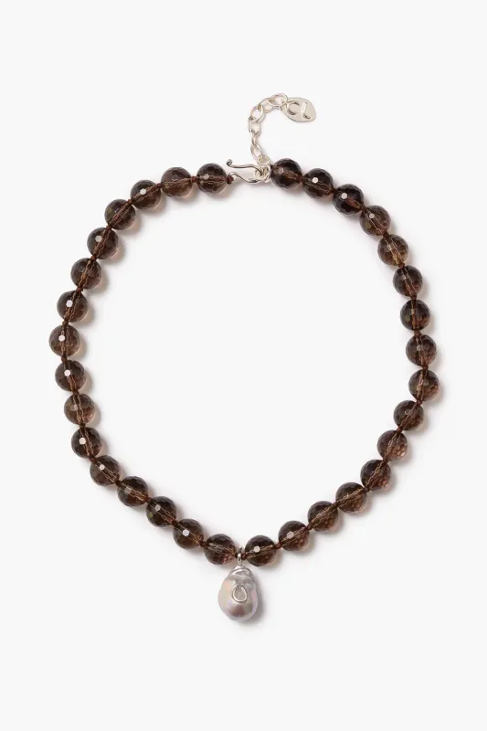 Oasis Necklace Smoky Quartz sold by Chan Luu