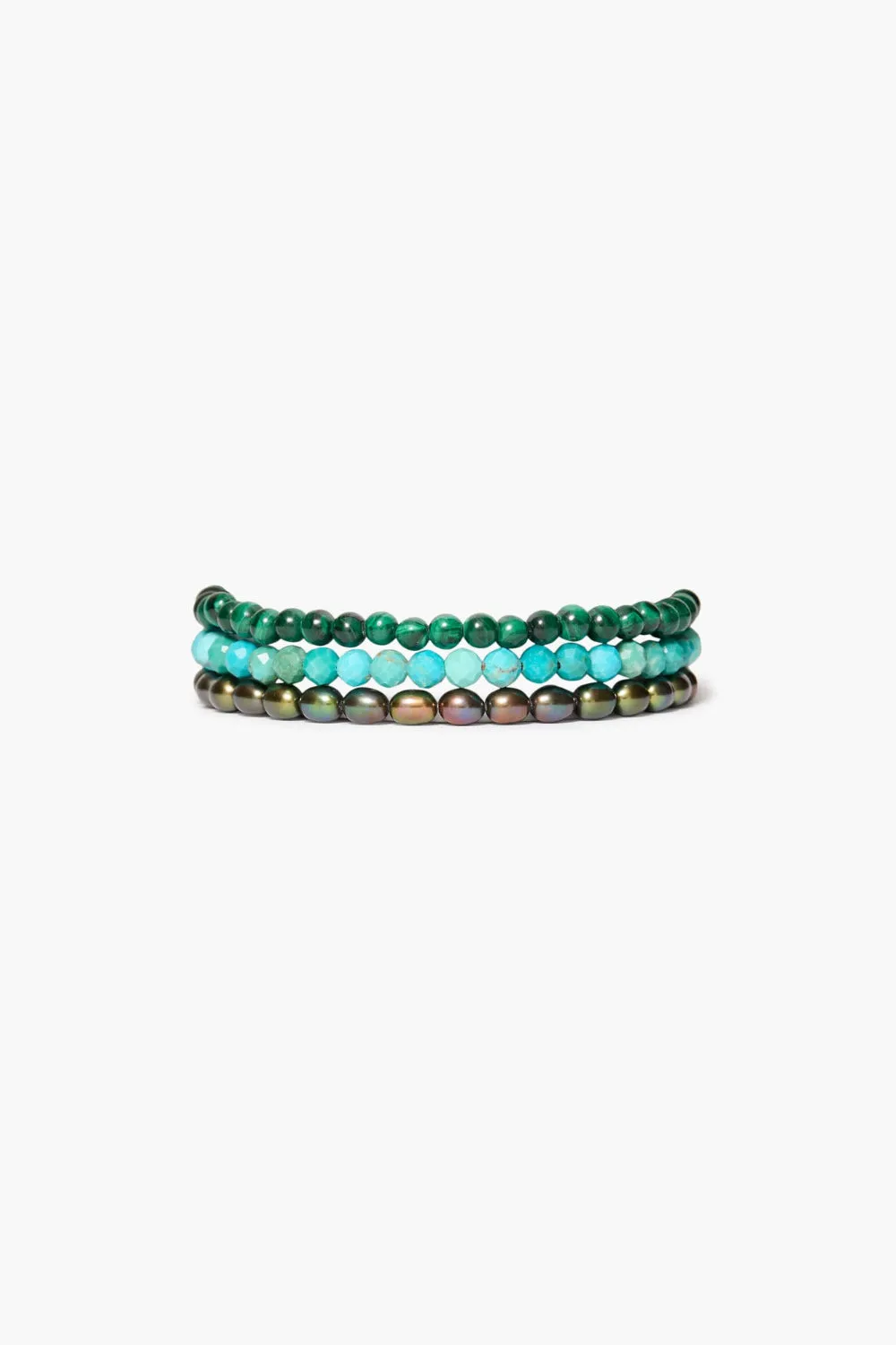 Gaia Naked Wrap Bracelet Turquoise sold by Chan Luu