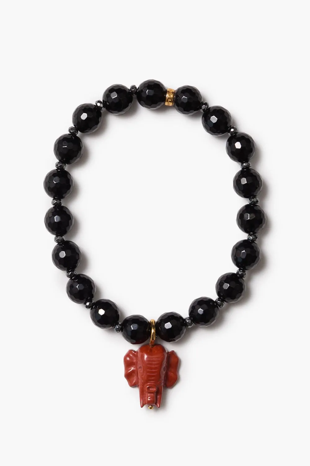 Elephant Bracelet Onyx sold by Chan Luu