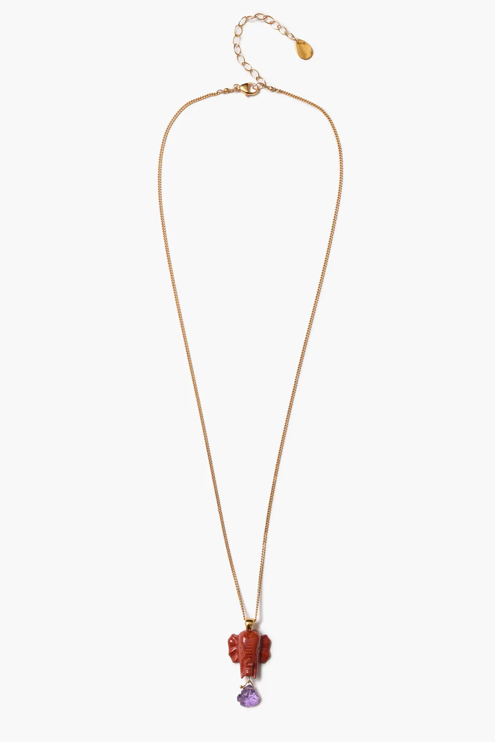 Elephant Necklace Red Jasper sold by Chan Luu product image thumbnail 2