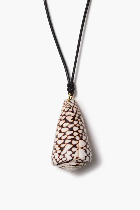 Cone Shell Necklace Black made by Chan Luu