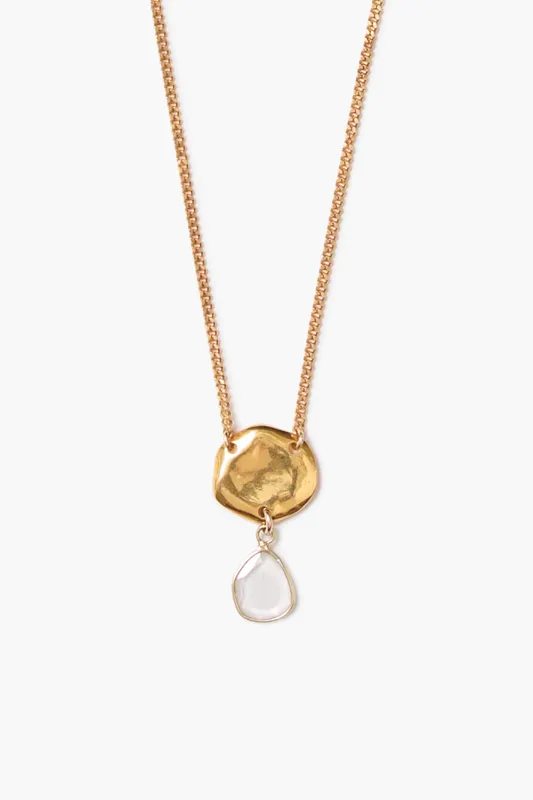 Mirage Coin Necklace Yellow Gold sold by Chan Luu